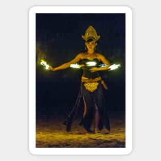 Fire Dance Sticker